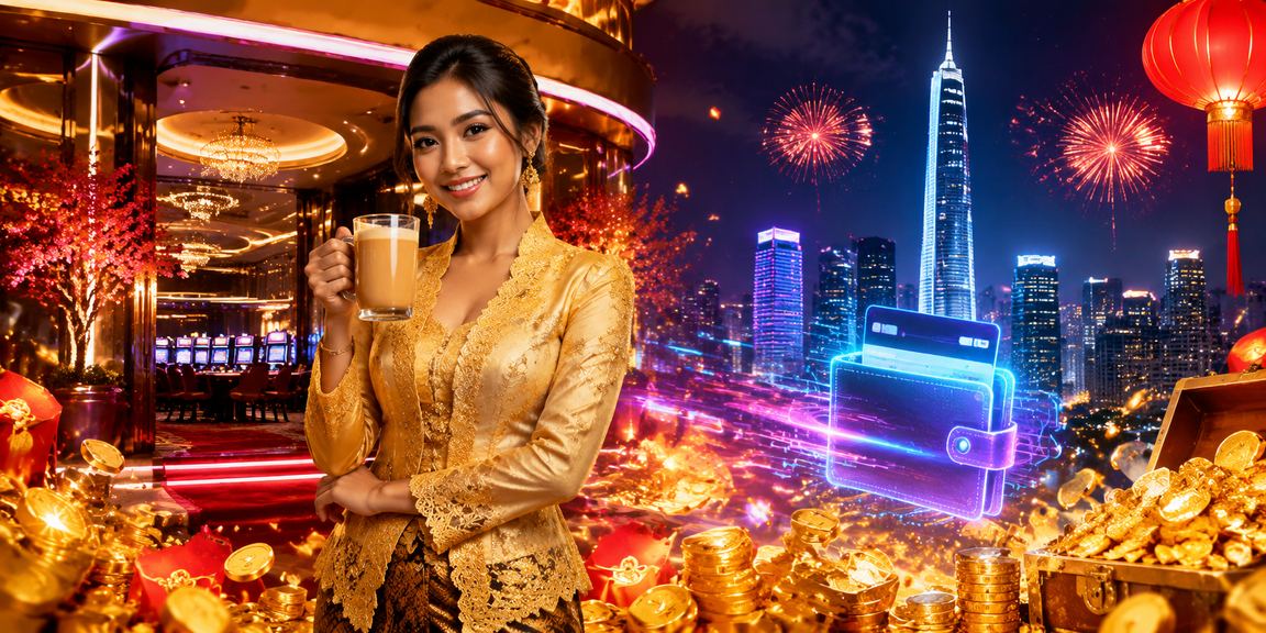 Pengguna dewasa Kuala Lumpur menggunakan platform pertaruhan dengan bertanggungjawab mengenakan pakaian kebaya