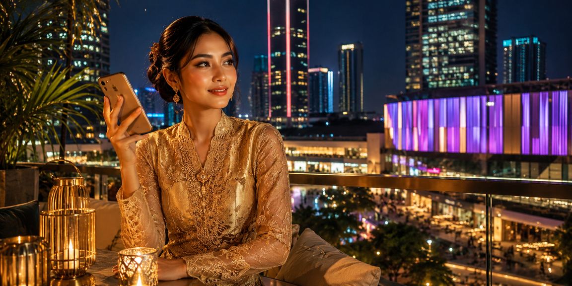 Pengalaman kasino mudah alih Petaling Jaya dengan kebaya tradisional
